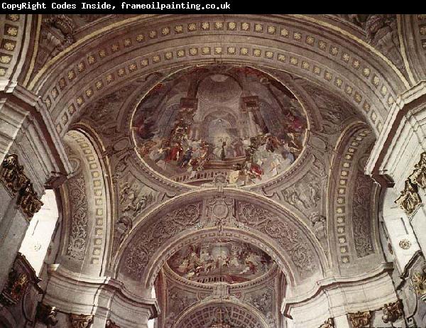 MAULBERTSCH, Franz Anton Decoration of the Cupola